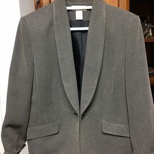 Gray blazer